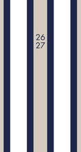 Load image into Gallery viewer, Willow Creek Pinstripe 2026 2-Year Monthly Pocket Planner
