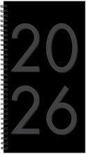 Load image into Gallery viewer, Willow Creek Black 2026 Softcover Weekly Spiral Planner

