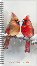 Load image into Gallery viewer, Willow Creek Cardinals 2026 Softcover Weekly Spiral Planner
