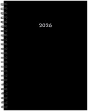 Load image into Gallery viewer, Willow Creek Basic Black 2026 Softcover Weekly Planner
