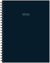 Load image into Gallery viewer, Willow Creek Basic Blue 2026 Softcover Weekly Planner
