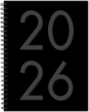 Load image into Gallery viewer, Willow Creek Black 2026 Softcover Weekly Planner
