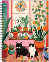 Load image into Gallery viewer, Willow Creek Cats Love Plants 2026 Softcover Weekly Planner
