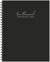 Load image into Gallery viewer, Willow Creek Contemporary Black 2026 Softcover Weekly Planner
