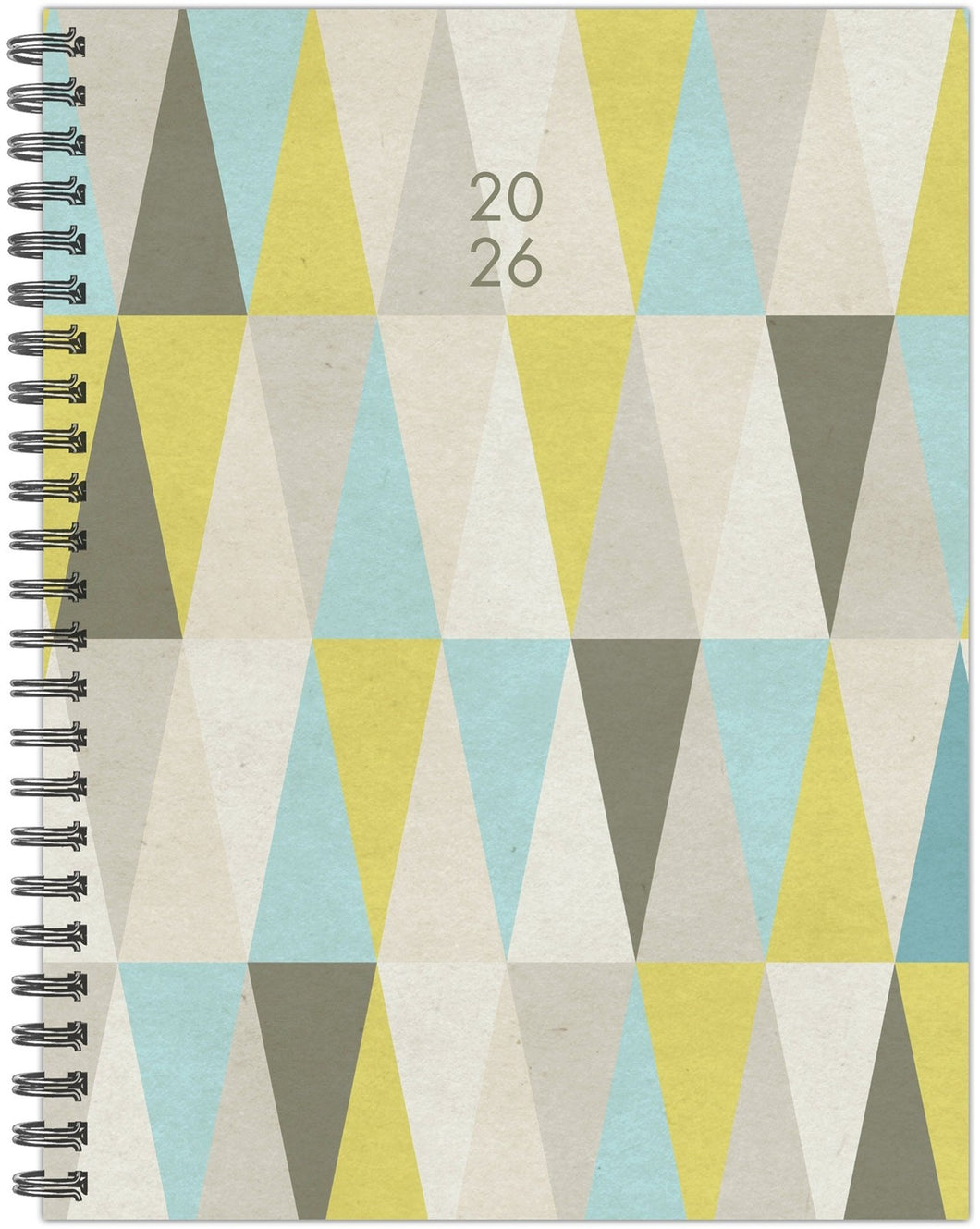 Willow Creek Geometric Gray 2026 Softcover Weekly Planner