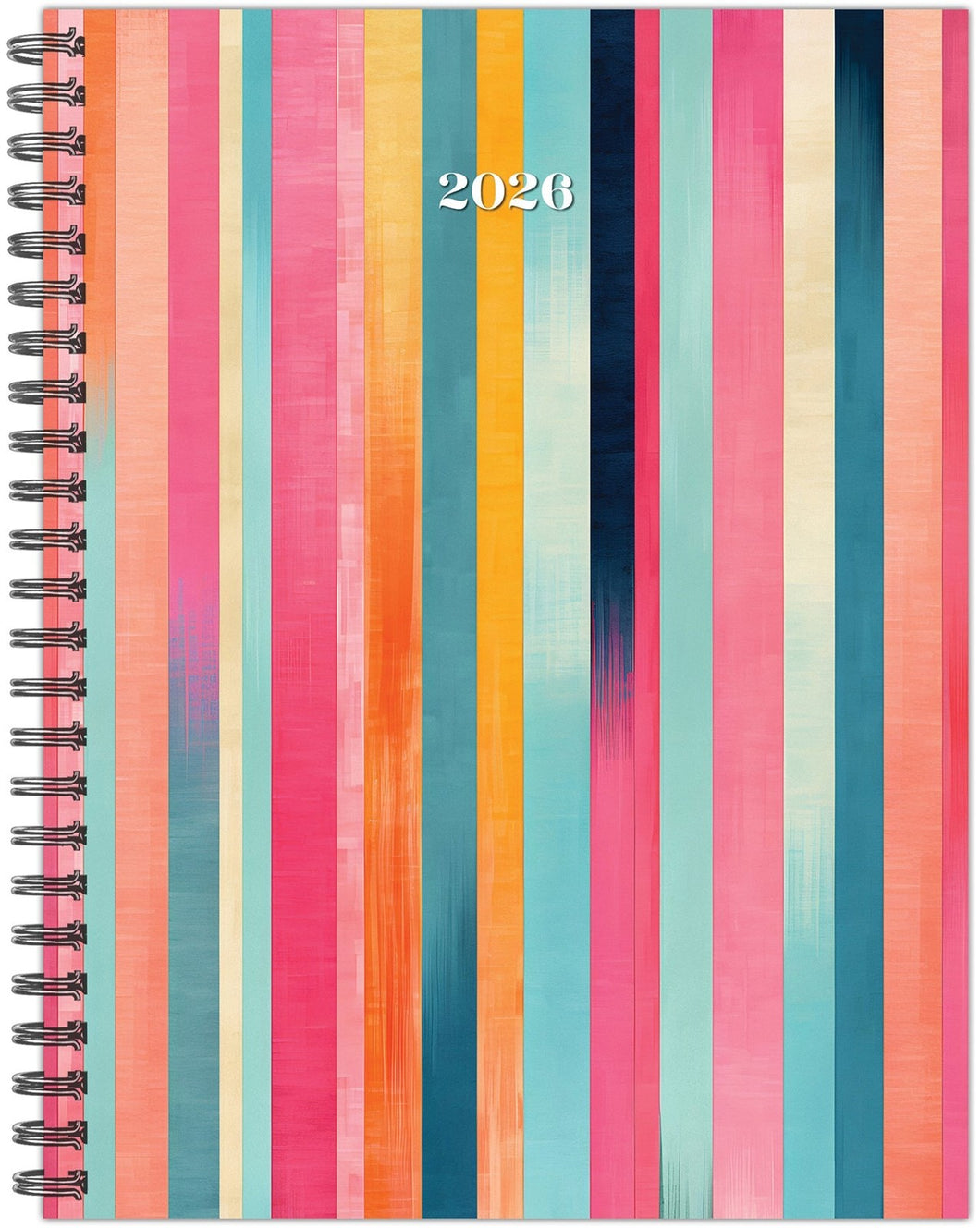 Willow Creek Happy Stripe 2026 Softcover Weekly Planner