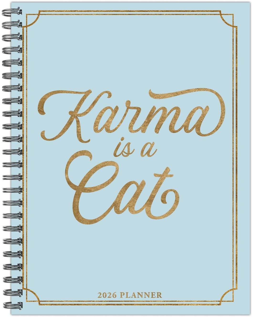 Willow Creek Karma is a Cat 2026 Softcover Weekly Planner