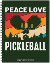 Load image into Gallery viewer, Willow Creek Pickleball 2026 Softcover Weekly Planner
