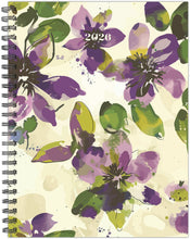 Load image into Gallery viewer, Willow Creek Watercolor Floral 2026 Softcover Weekly Planner
