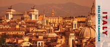 Load image into Gallery viewer, Willow Creek Italy 2026 Panoramic 15&quot; x 6.5&quot; Wall Calendar
