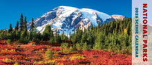 Load image into Gallery viewer, Willow Creek National Parks 2026 Panoramic 15&quot; x 6.5&quot; Wall Calendar
