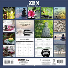 Load image into Gallery viewer, Turner Zen 12x12 Photo 2026 Wall Calendar
