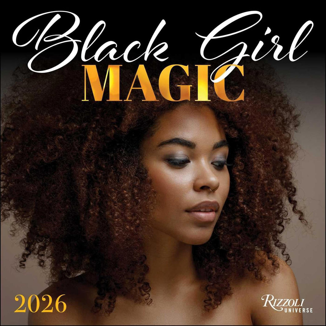 Universe Black Girl Magic 12x12 2026 Wall Calendar