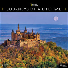 Load image into Gallery viewer, Universe National Geographic: Journeys of a Lifetime 12x12 2026 Wall Calendar
