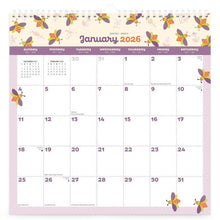 Load image into Gallery viewer, Browntrout Busy Bees 2026 12 x 12 Wire-O Wall Calendar
