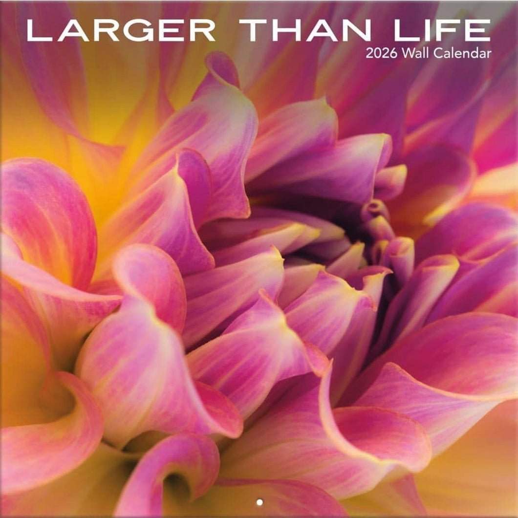 Turner Larger Than Life 12x12 Photo 2026 Wall Calendar