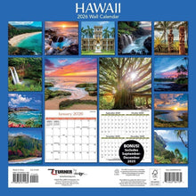 Load image into Gallery viewer, Turner Hawaii 12x12 Photo 2026 Wall Calendar
