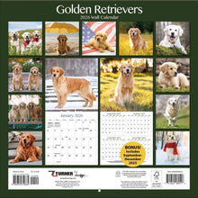 Load image into Gallery viewer, Turner Golden Retrievers 12x12 Photo 2026 Wall Calendar
