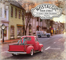Load image into Gallery viewer, Legacy Nostalgic Main Street 2026 Wall Calendar
