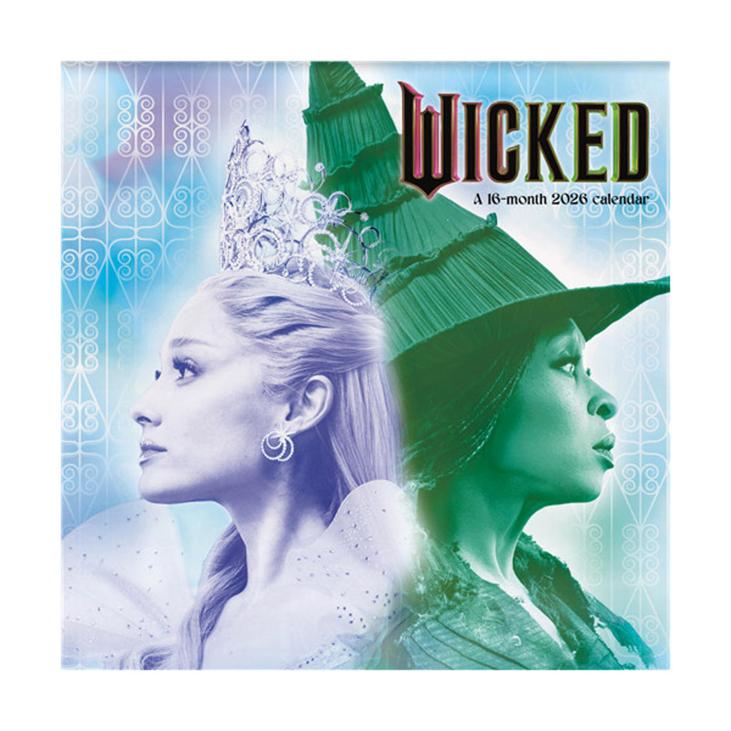 Trends International Wicked: For Good 2026 12 x 12 Wall Calendar