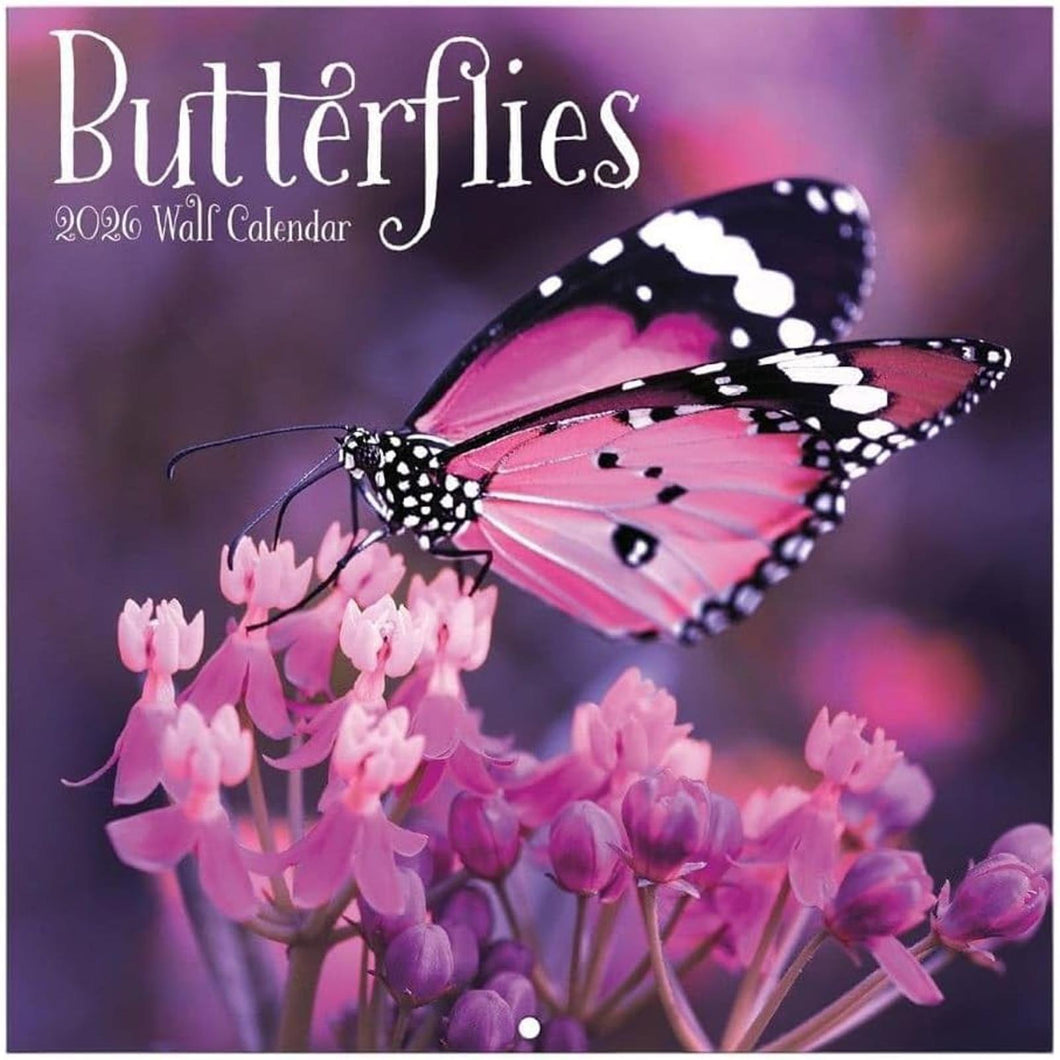 Turner Butterflies 2026 Mini Wall Calendar