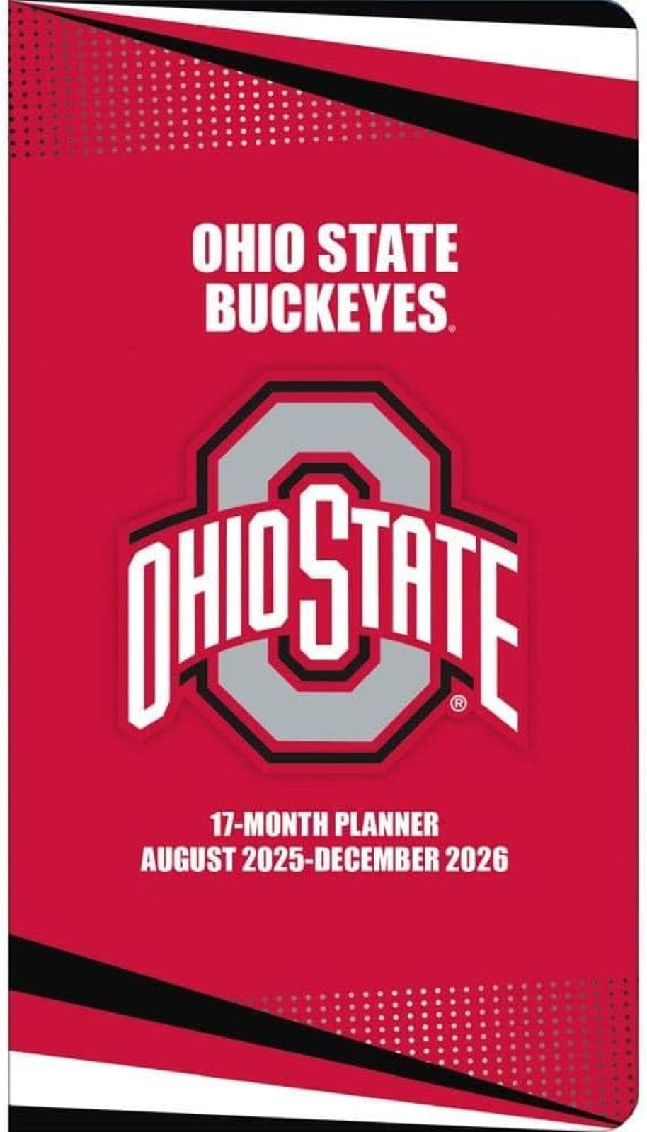Turner Ohio State Buckeyes 2026 17-Month Pocket Planner