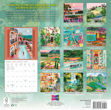 Load image into Gallery viewer, Sellers Publishing The Colorful World of Rhi James 2026 12 x 12 Wall Calendar
