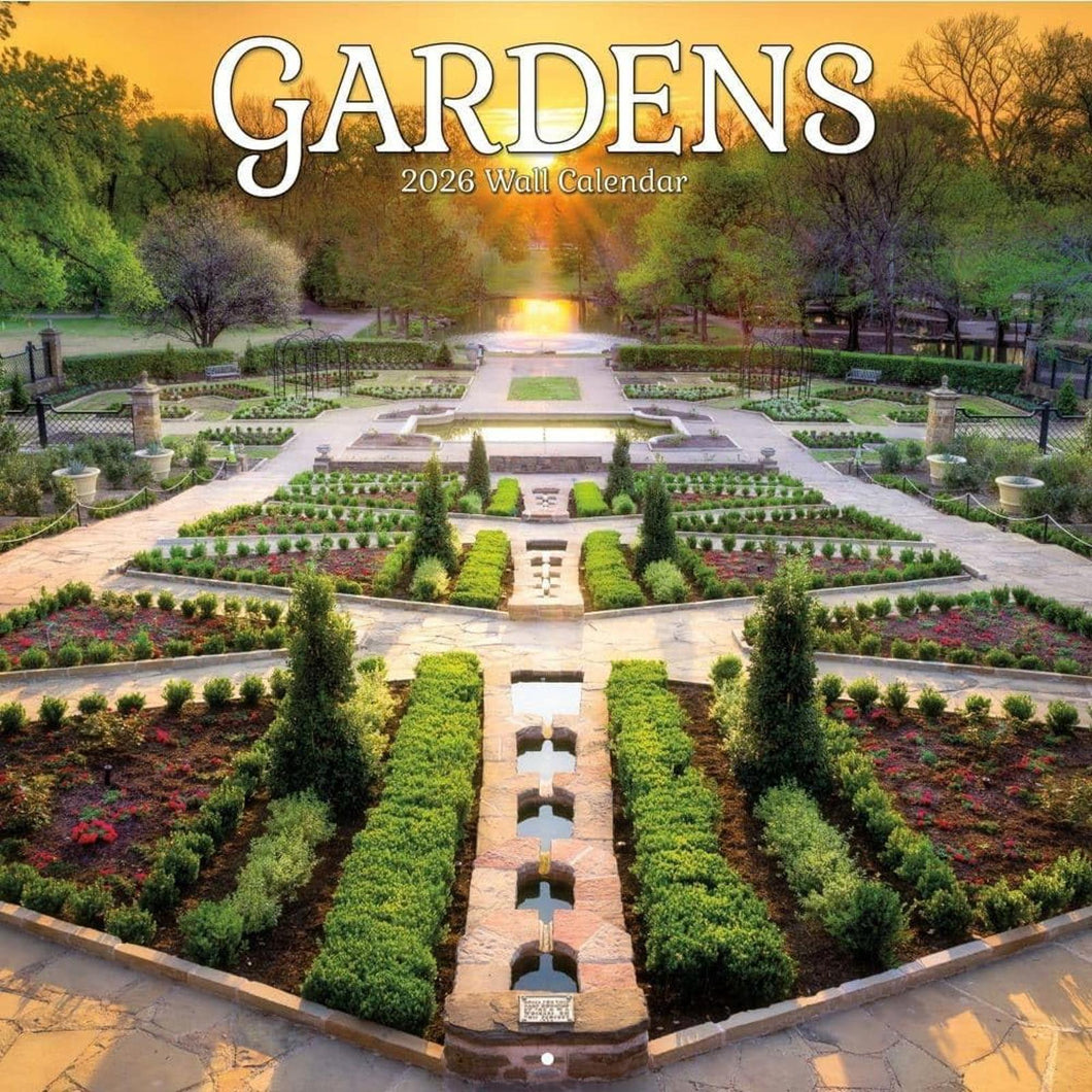 Turner Gardens 12x12 Photo 2026 Wall Calendar