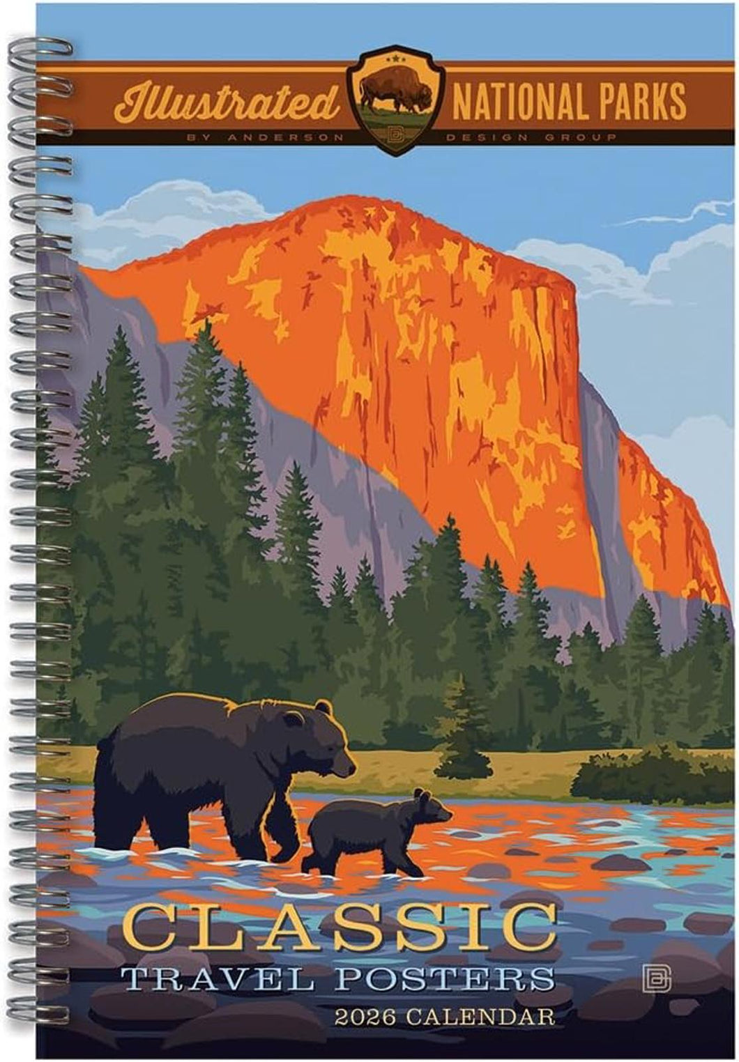 Sellers Publishing Illustrated National Parks 2026 Weekly Planner