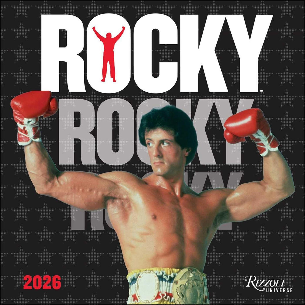 Universe Rocky 12x12 2026 Wall Calendar