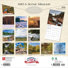 Load image into Gallery viewer, Browntrout Missouri Wild &amp; Scenic 2026 12 x 12 Wall Calendar
