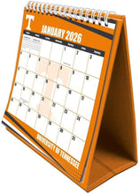 Load image into Gallery viewer, Turner Tennessee Volunteers 2026 Easel Desk Calendar

