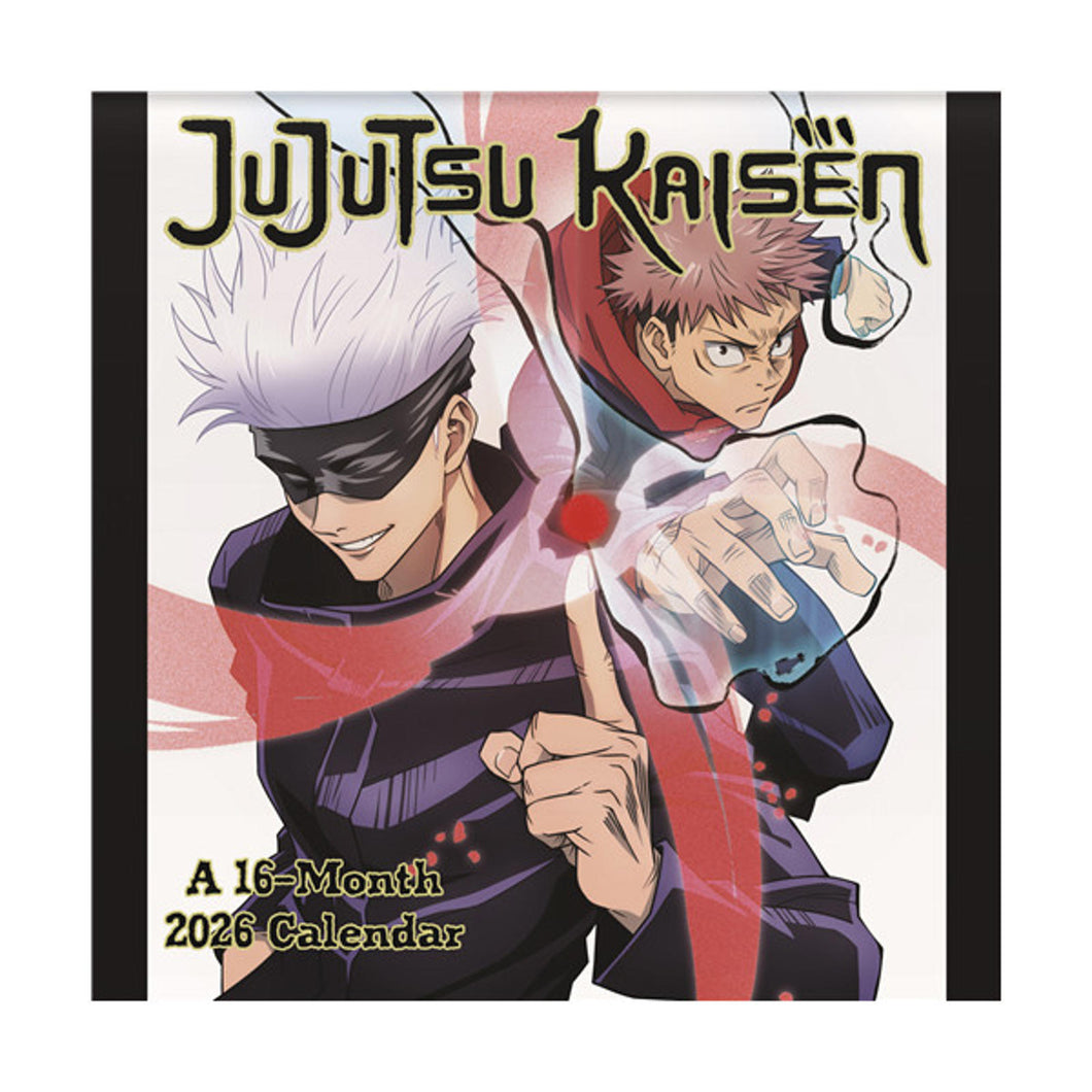 Trends International Jujutsu Kaisen 2026 12 x 12 Wall Calendar