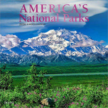 Load image into Gallery viewer, Browntrout America&#39;s National Parks 2026 12 x 12 Wall Calendar
