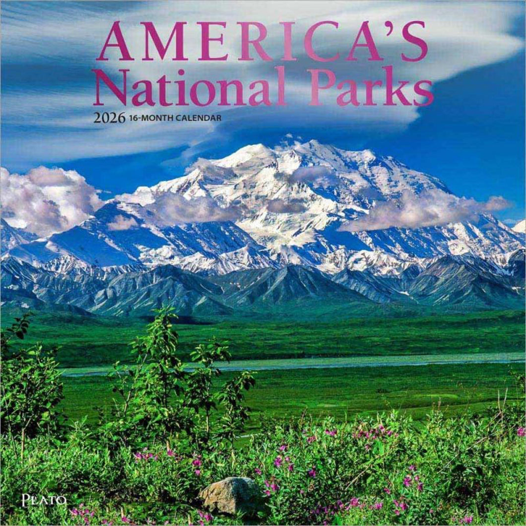 Browntrout America's National Parks 2026 12 x 12 Wall Calendar