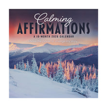 Load image into Gallery viewer, Trends International Calming Affirmations 2026 12 x 12 Wall Calendar
