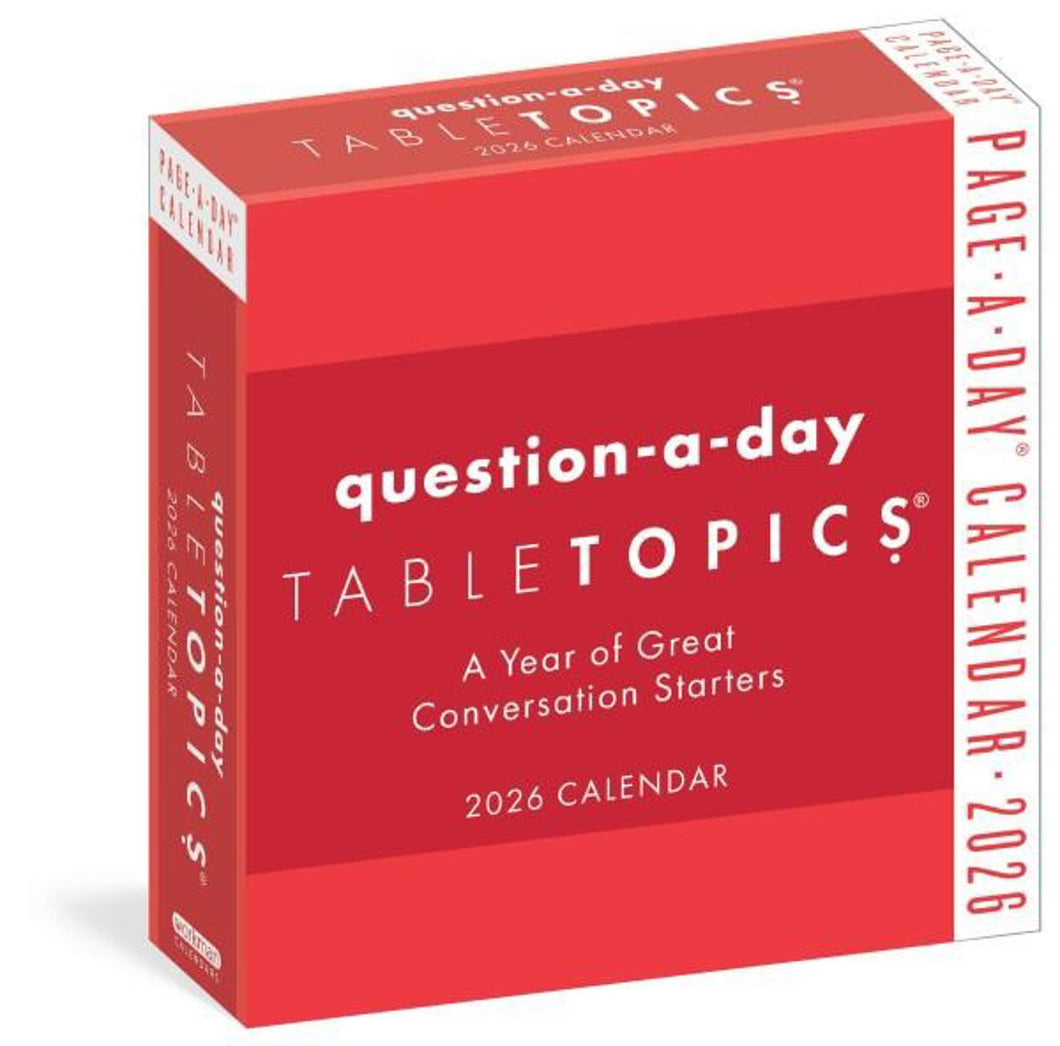 Workman TableTopics® Question-a-Day 2026 Page-A-Day Calendar