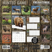 Load image into Gallery viewer, Turner Realtree Hunted Game 12x12 Photo 2026 Wall Calendar
