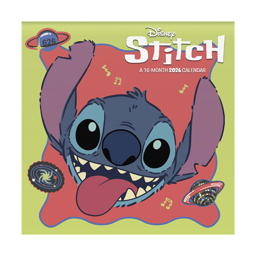 Trends International Stitch 2026 7 x 7 Mini Calendar