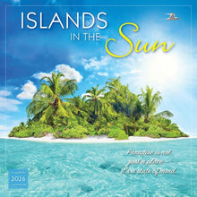 Load image into Gallery viewer, Sellers Publishing Islands in the Sun 2026 12 x 12 Wall Calendar
