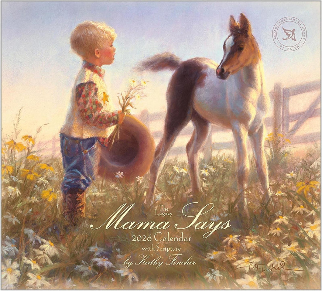 Legacy Mama Says 2026 Wall Calendar