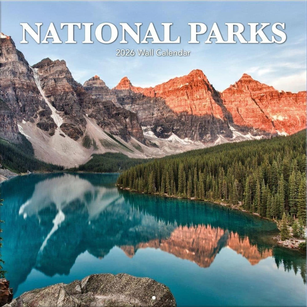 Turner National Parks 12x12 Photo 2026 Wall Calendar