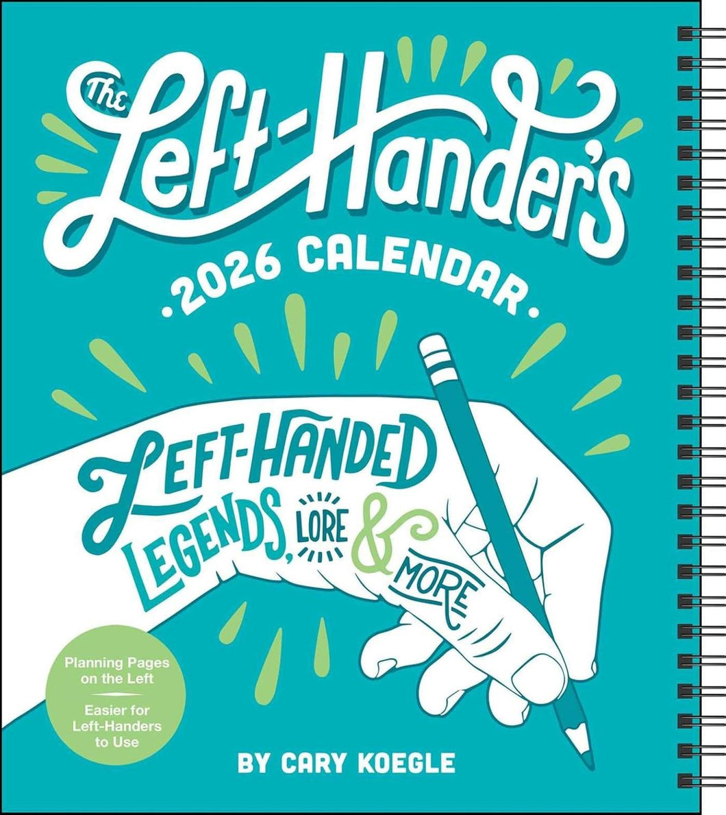 Andrews McMeel The Left-Hander's 12-Month 2026 Weekly Planner Calendar