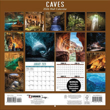 Load image into Gallery viewer, Turner Caves 12x12 Photo 2026 Wall Calendar
