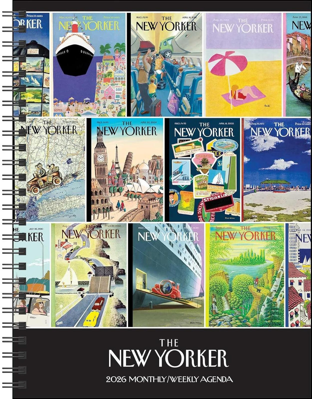 Andrews McMeel The New Yorker Magazine 2026 Monthly/Weekly Agenda Calendar