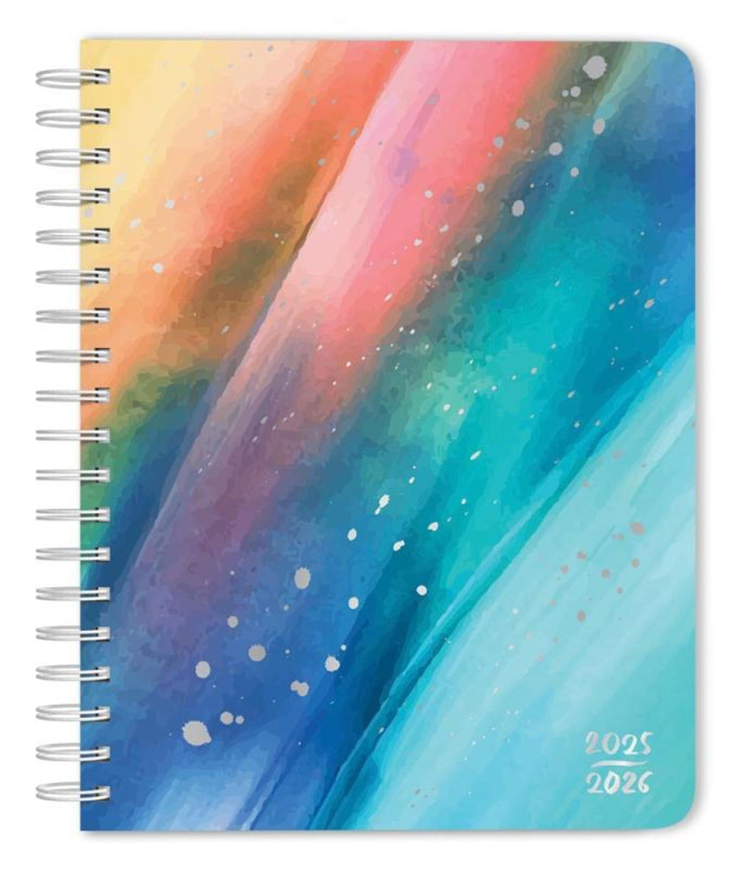Browntrout Starburst 2026 6 x 7.75 Inch Weekly Desk Planner