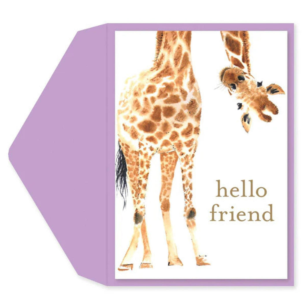 Graphique Friendly Giraffe Friendship Card  w