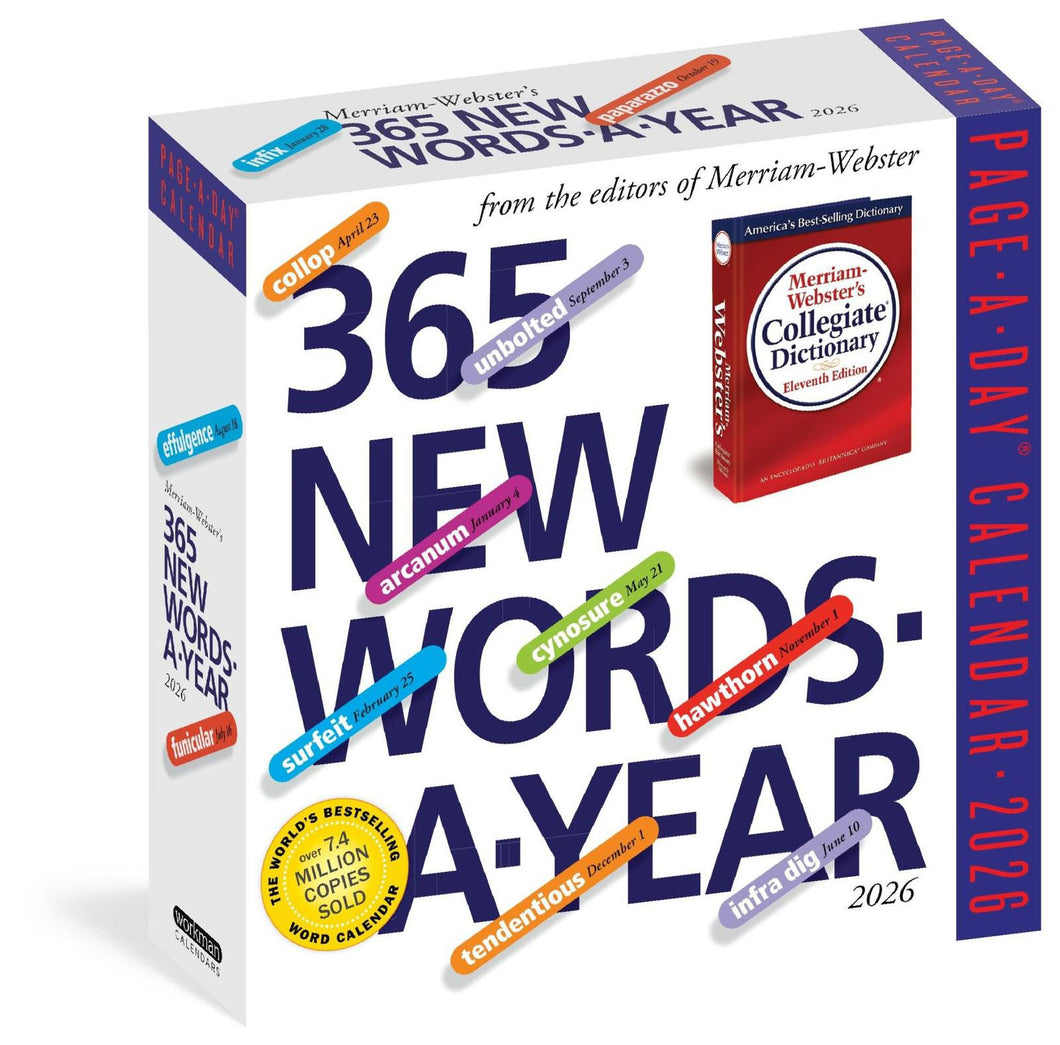 Workman 365 New Words-A-Year 2026 Page-A-Day Calendar