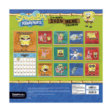 Load image into Gallery viewer, Trends International SpongeBob Squarepants 2026 12 x 12 Wall Calendar

