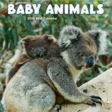 Load image into Gallery viewer, Turner Baby Animals 12x12 Photo 2026 Wall Calendar
